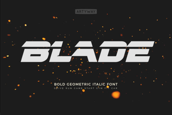 Blade: Bold Typography for Impactful Design